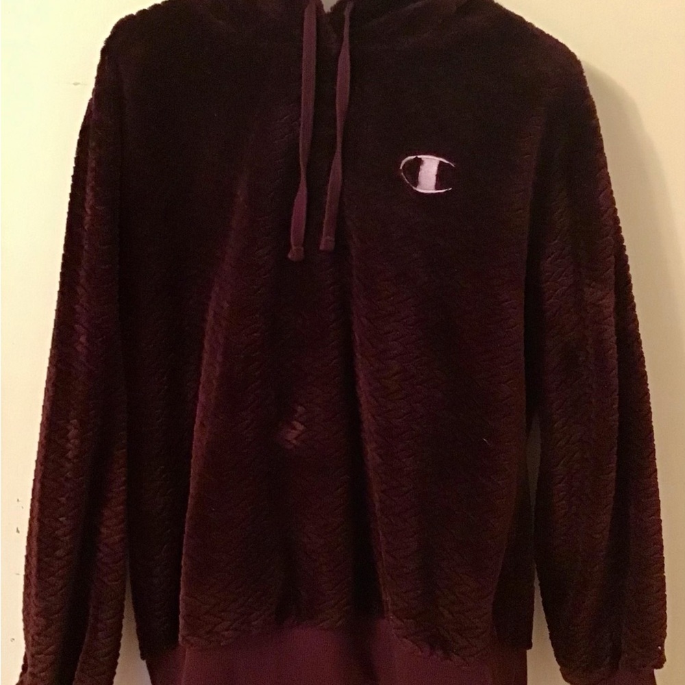 Champion Women's Dark Plum Pullover Hoodie